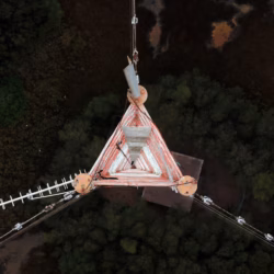 Asset inspection radio antenna skymonkey